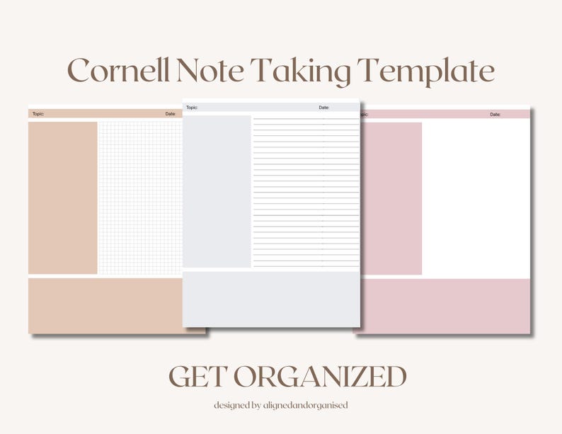 Cornell Note Paper