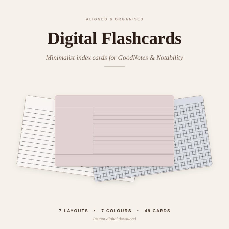 Digital Flashcards