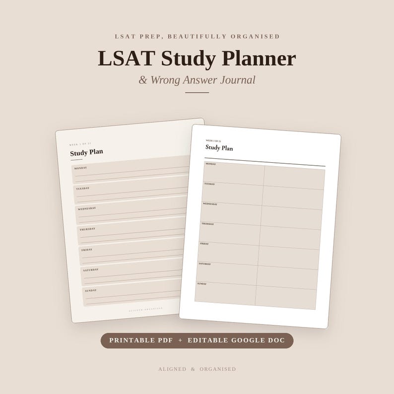 The 21-Week Planner
