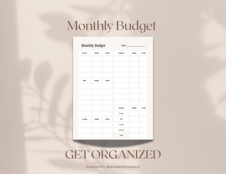 The Student Budget Planner