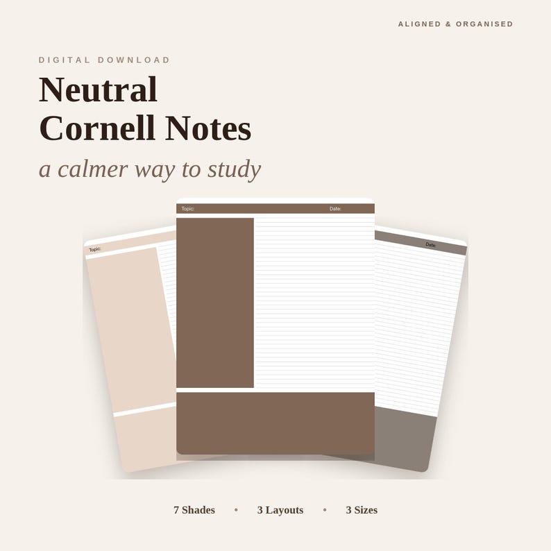 Cornell Notes Bundle